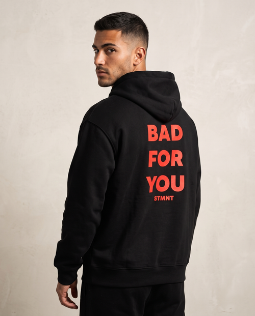 Bad For You Oversized Hoodie worn by model