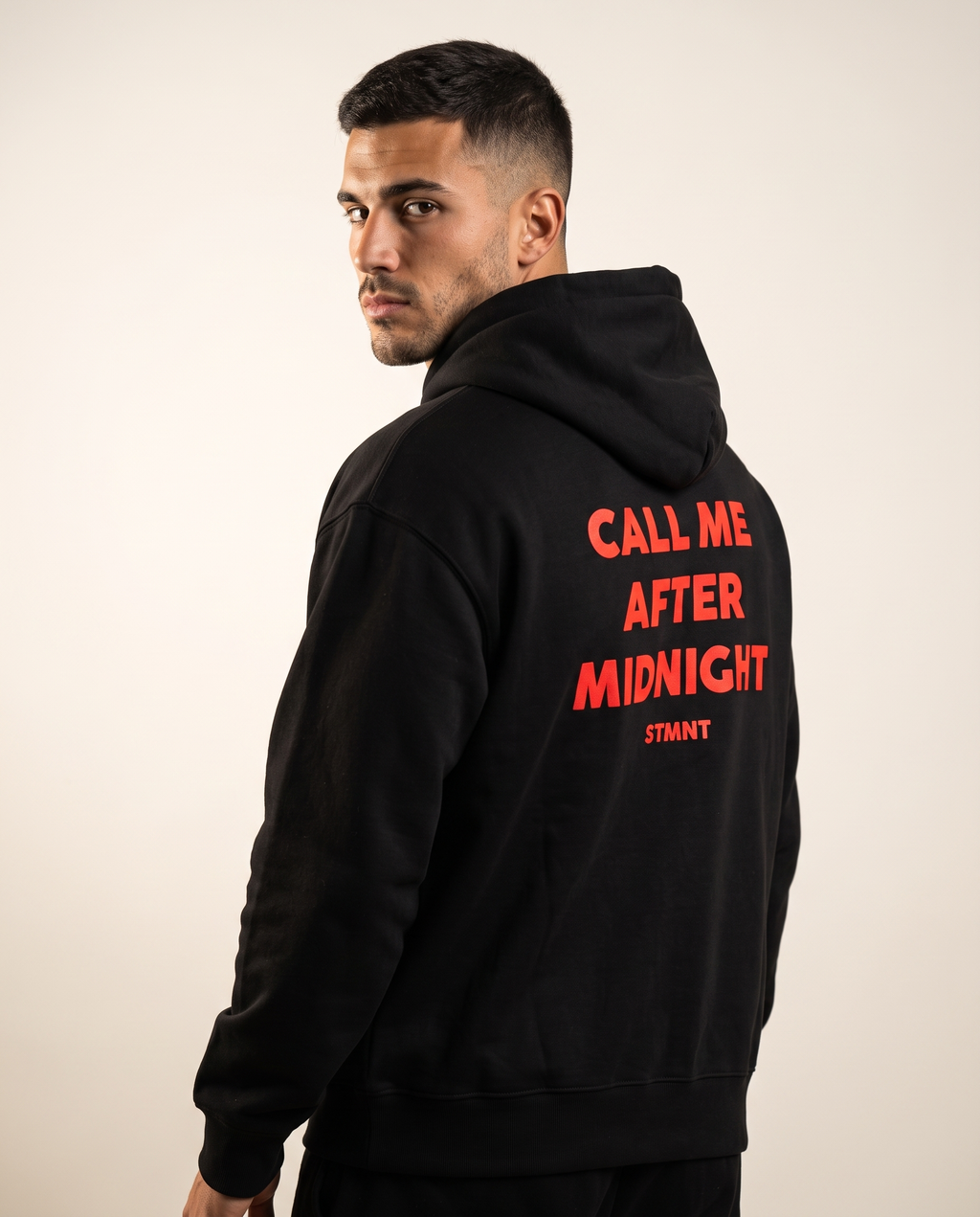 After Midnight Oversized Hoodie worn by model