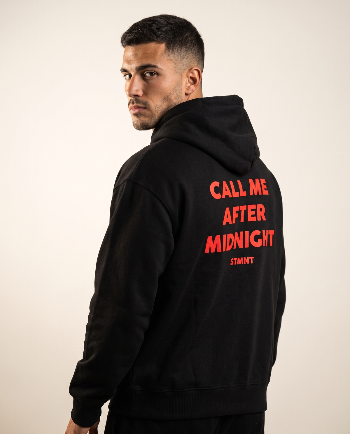 After Midnight Oversized Hoodie worn by model