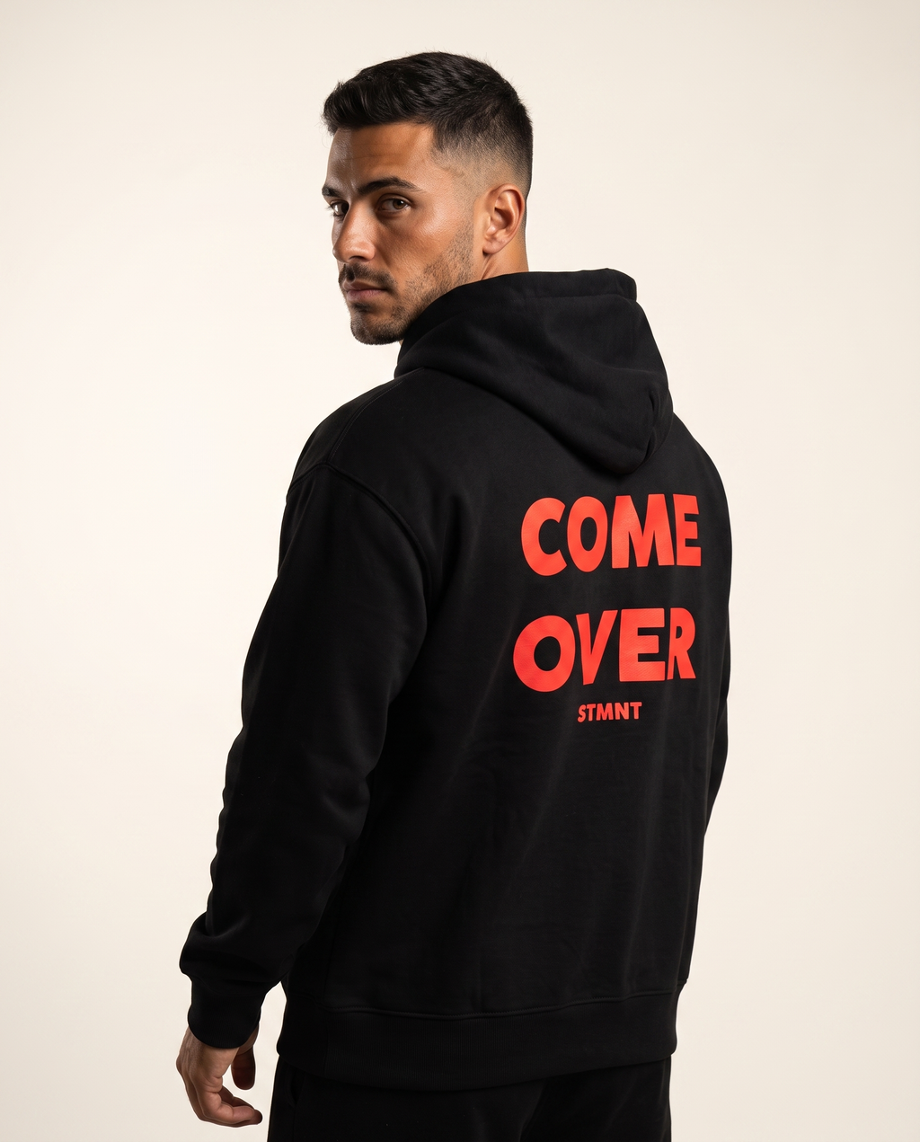 Come Over Oversized Hoodie worn by model
