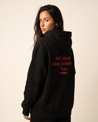 Hot People Have Problems Oversized Hoodie worn by model