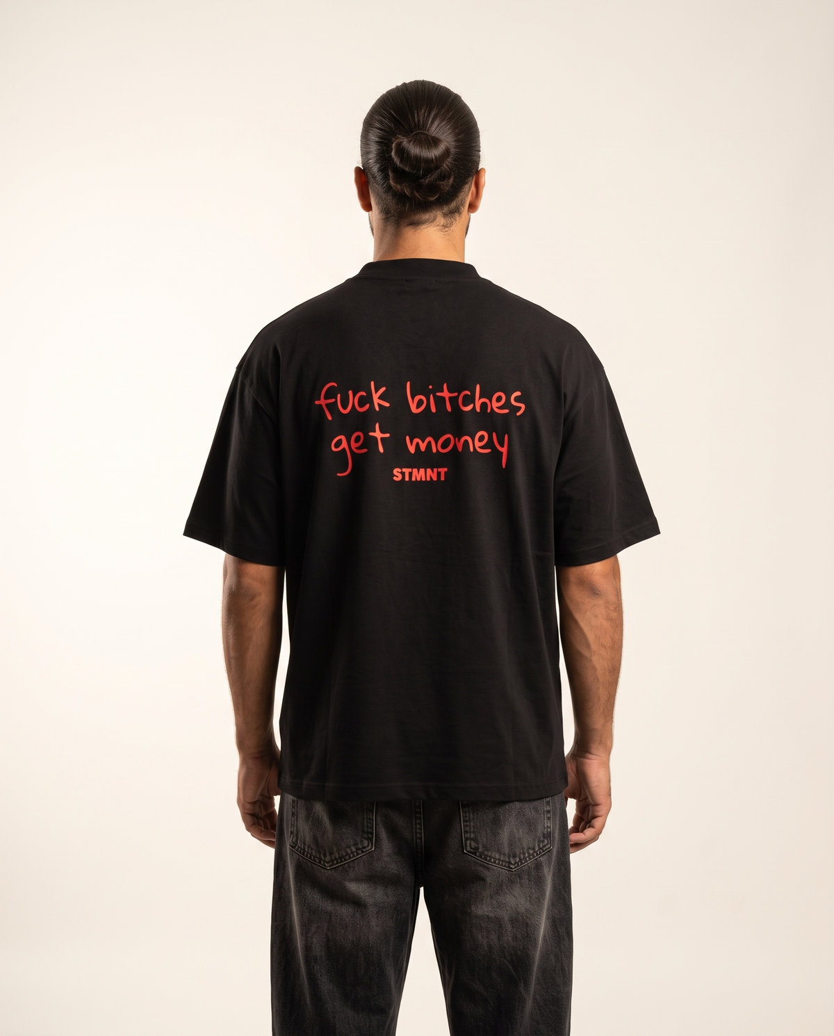 Get Money Oversized T-Shirt worn by model