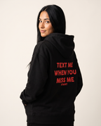Miss Me Oversized Hoodie worn by model
