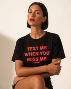Miss Me Crop Top worn by model