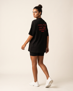 Money Talks Oversized T-Shirt worn by model
