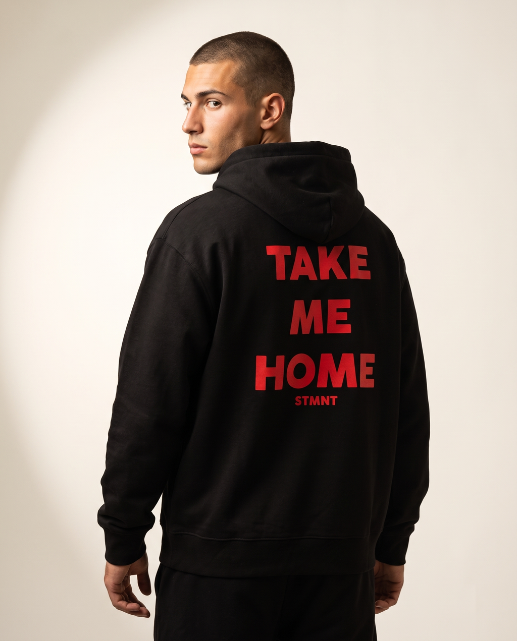 Take Me Home Oversized Hoodie worn by model